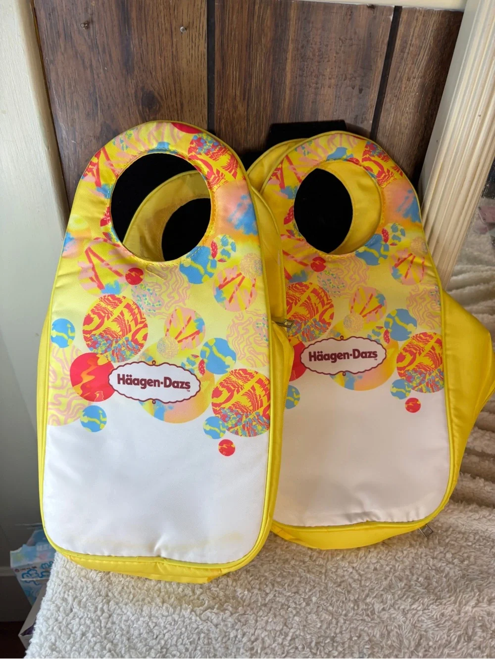 Set of 2 Insulated Lunch Bags Meal carrier New